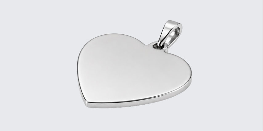 Signature Corazón - Plateada - Plateada