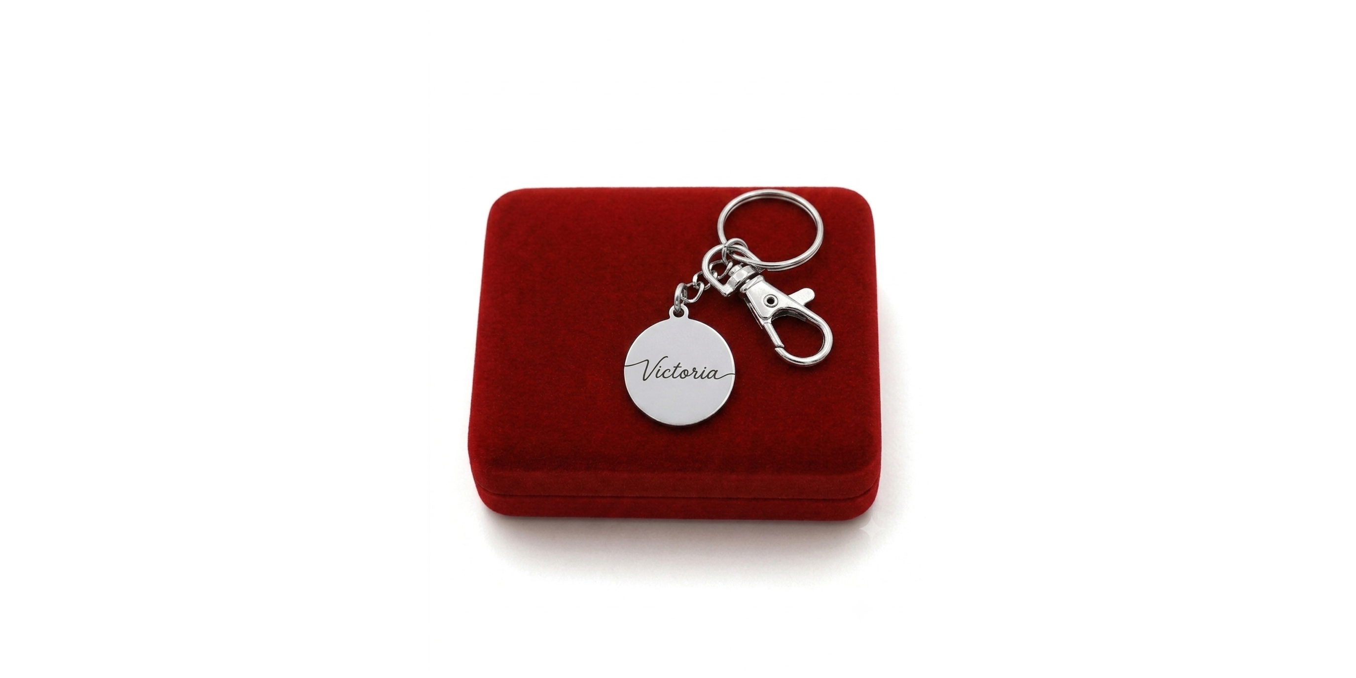 Llavero Signature - Llavero Plateado - Llavero Plateado